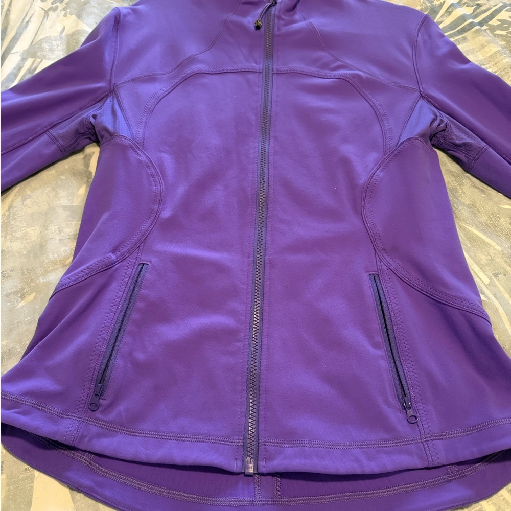 Lululemon Athletica Purple Ski Snow Jacket Fitted Design